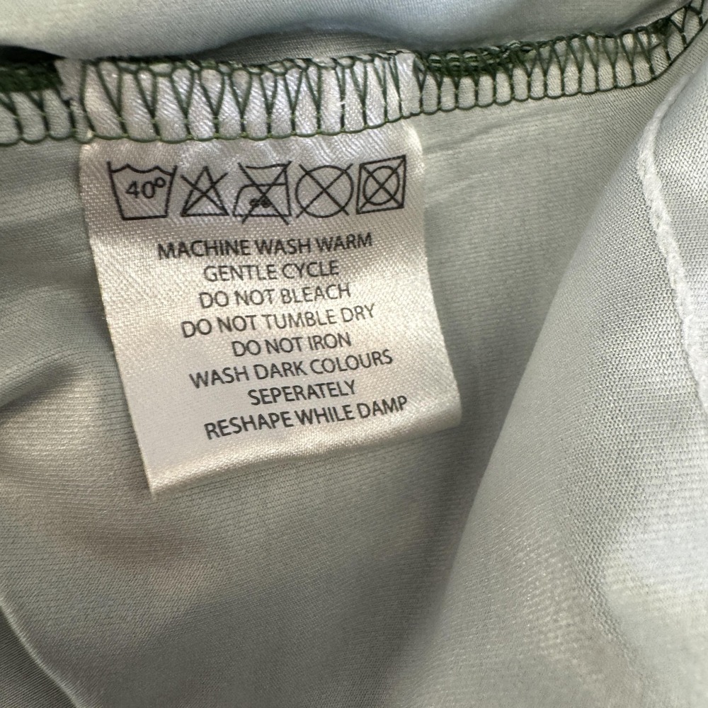 Croker Cycling Jersey Mens XXL Green Ireland 1/4 Zip Pockets Short Sleeve Top - Picture 7 of 7